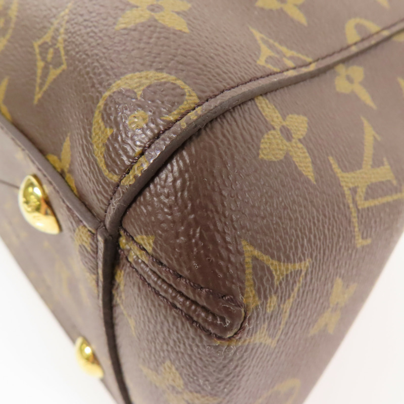 LOUIS VUITTON Monogram Montaigne BB金扣手挽肩背兩用袋-7