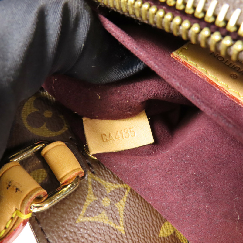 LOUIS VUITTON Monogram Montaigne BB金扣手挽肩背兩用袋-14