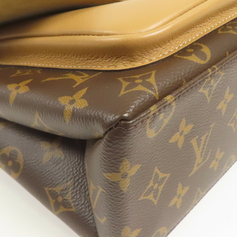 LOUIS VUITTON Monogram Marignan金扣手挽肩背兩用袋-11