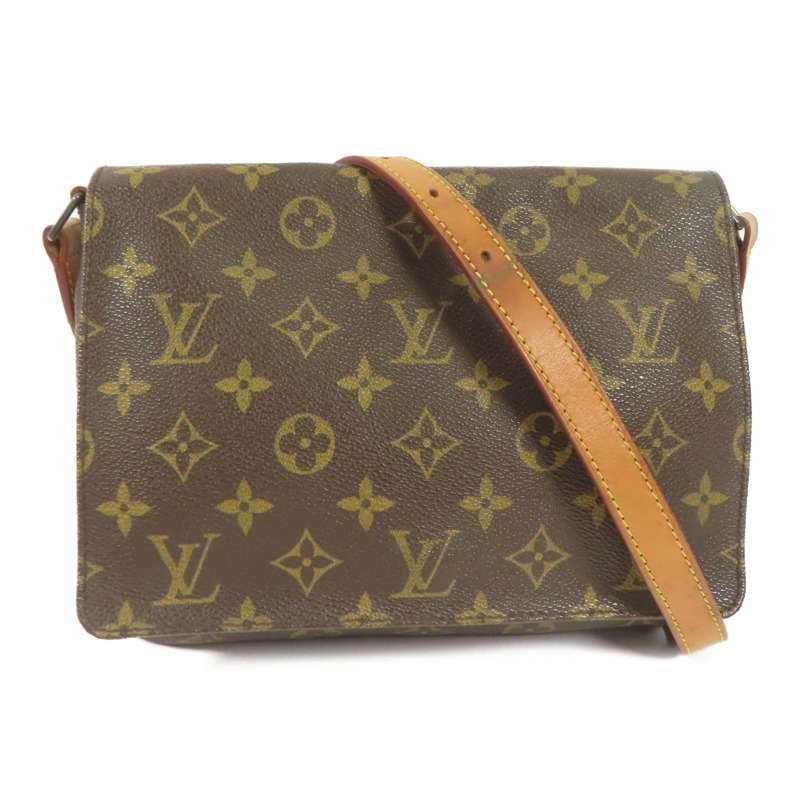 LOUIS VUITTON Monogram Musette Tango Long Shoulder金扣肩背袋-0
