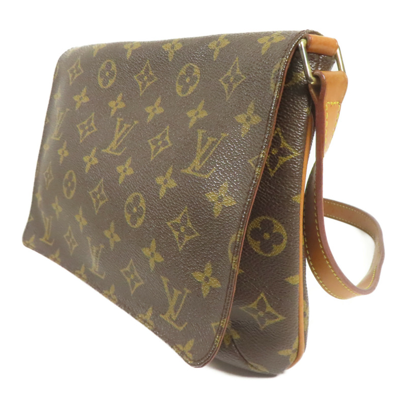 LOUIS VUITTON Monogram Musette Tango Long Shoulder金扣肩背袋-2