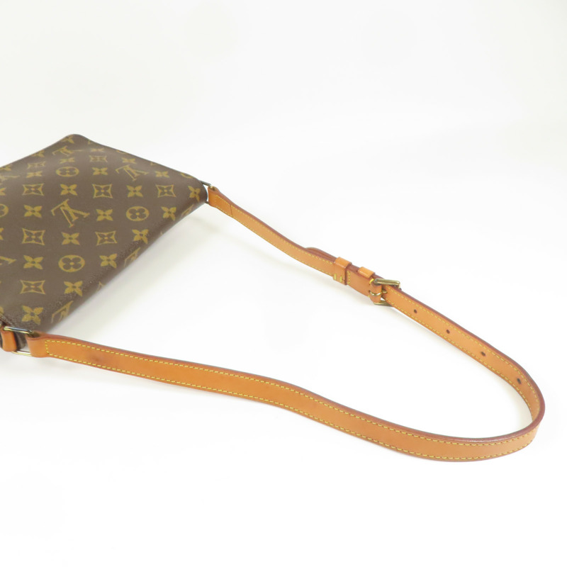 LOUIS VUITTON Monogram Musette Tango Long Shoulder金扣肩背袋-8