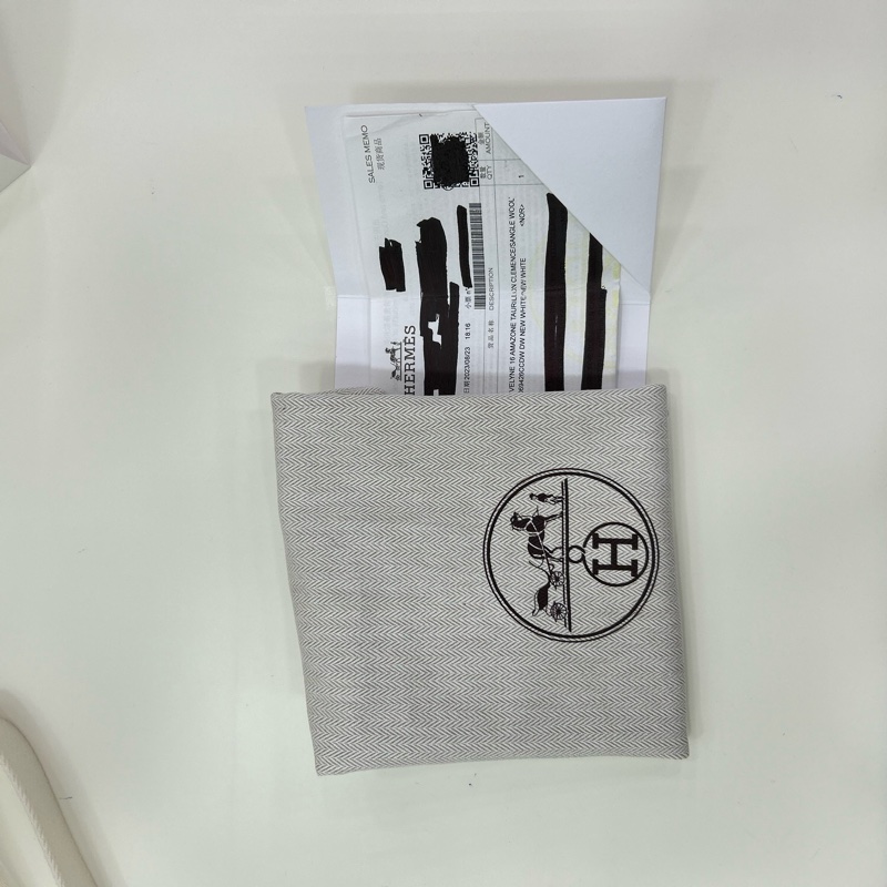 愛馬仕 Mini Evelyne 16 B刻 單肩斜挎包 新白色 金扣全套有單 HERMES mini Evelyne 16 Stamp B New White GHW full set with original receipt-17