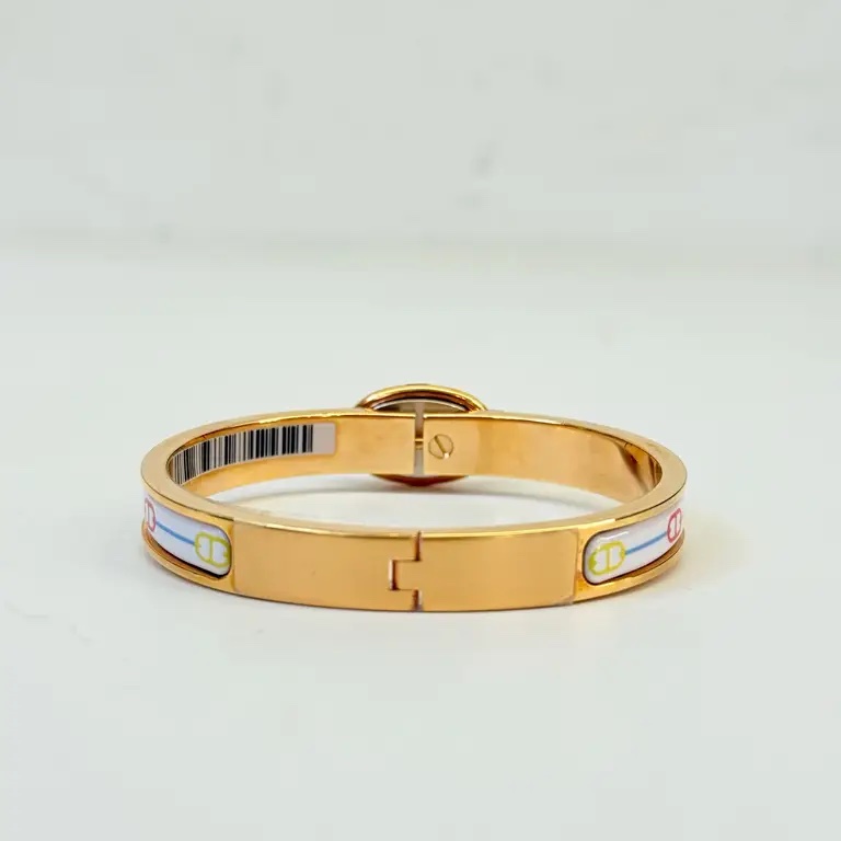 Hermes 豬鼻子彩虹手鍊-3