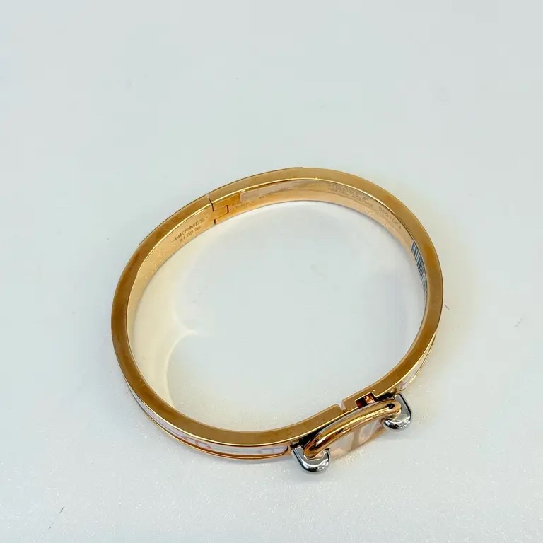 Hermes 豬鼻子彩虹手鍊-5