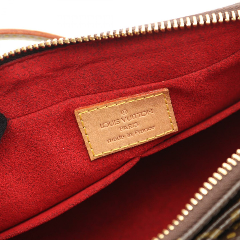 LOUIS VUITTON Vivacite 中型單肩包手提包 M51164 字母帆布二手女士 LV-3