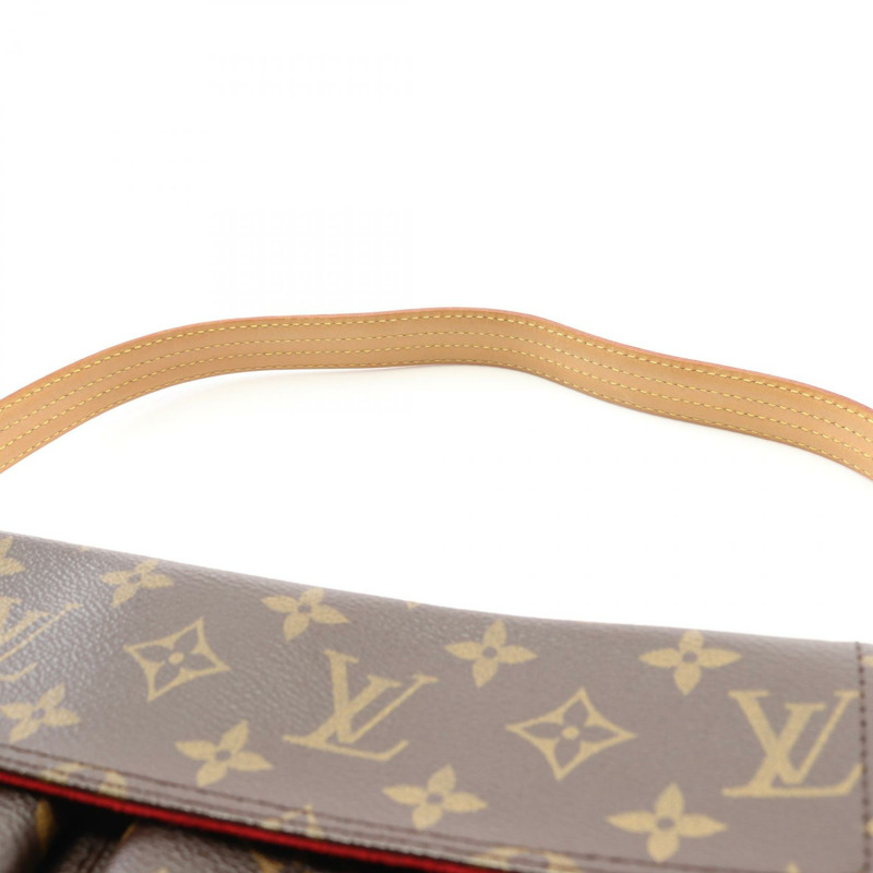 LOUIS VUITTON Vivacite 中型單肩包手提包 M51164 字母帆布二手女士 LV-6
