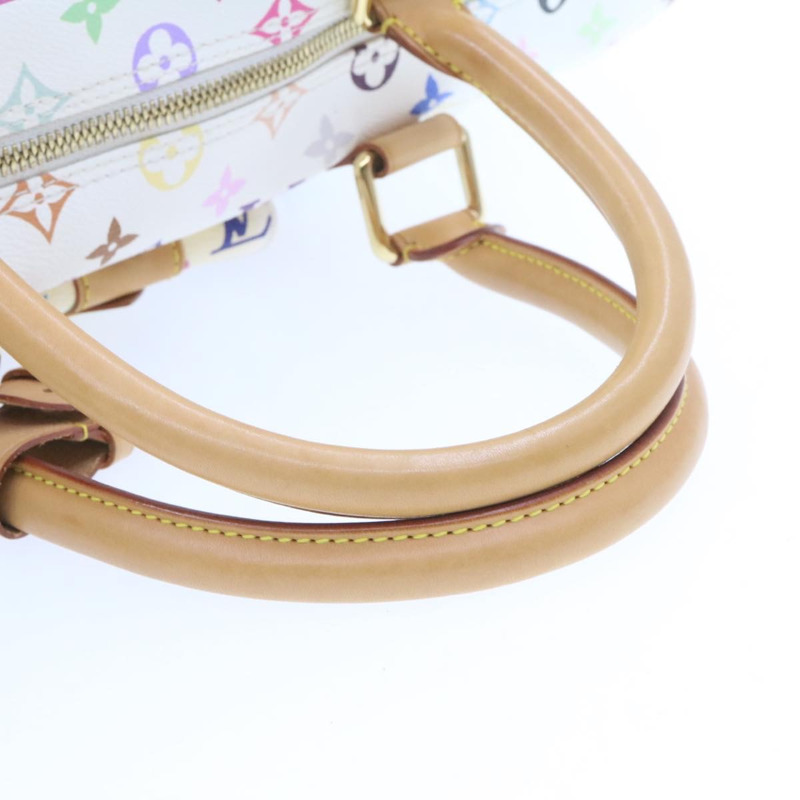 【日本直送】LOUIS VUITTON Monogram 多色 Keepall 45 波士頓包 白色 M92641 LV am191bS-10
