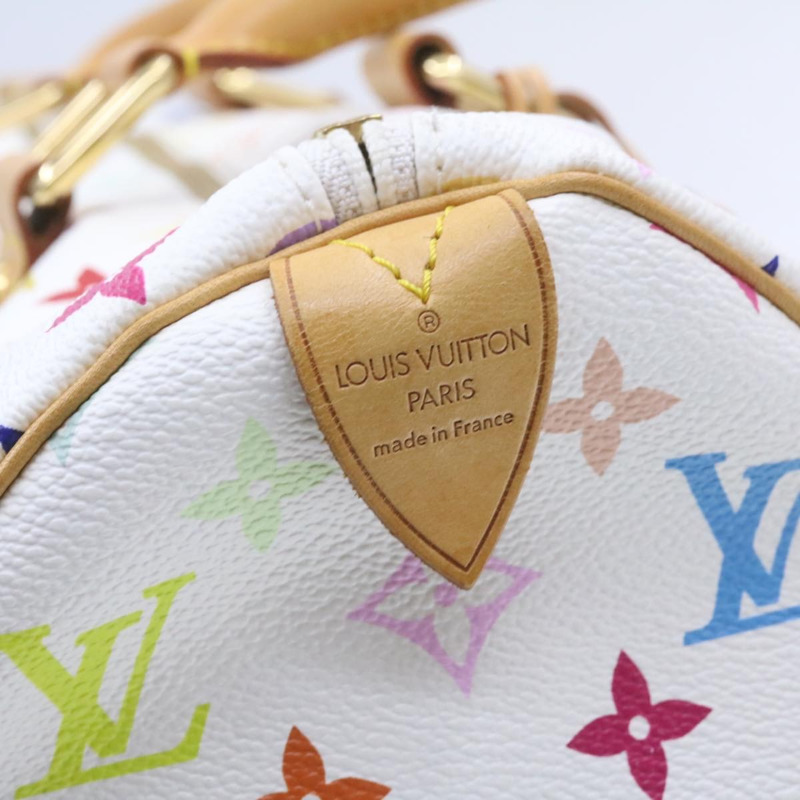 【日本直送】LOUIS VUITTON Monogram 多色 Keepall 45 波士頓包 白色 M92641 LV am191bS-17