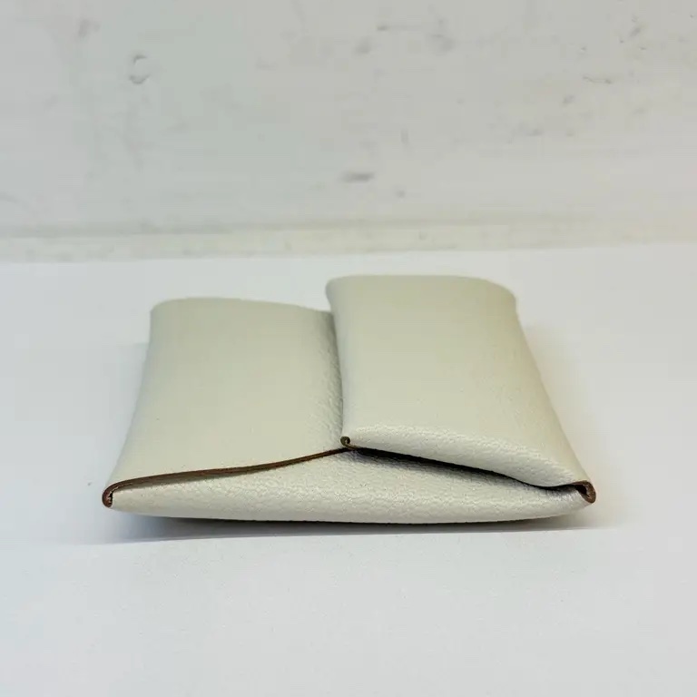 Hermes 白色零錢包-3
