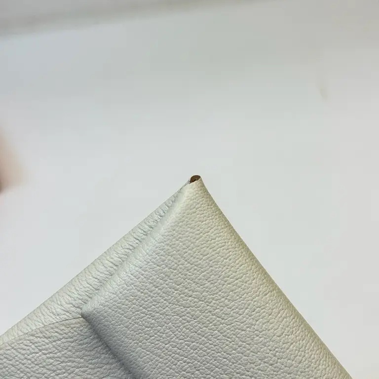 Hermes 白色零錢包-8