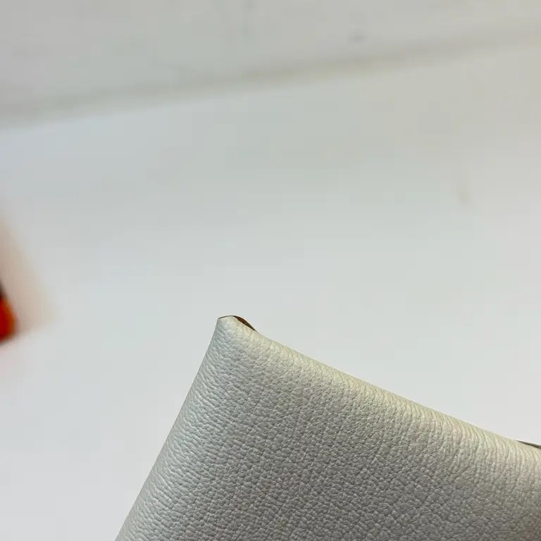 Hermes 白色零錢包-13