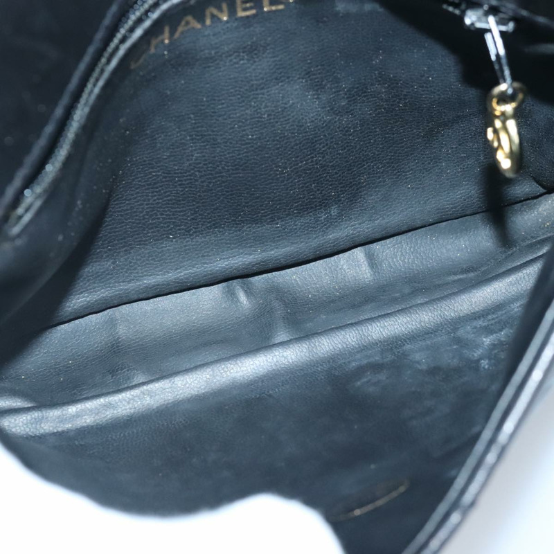 【日本直送】CHANEL Matelasse 腰包 皮革 黑色 CC 正品 yk15762-18