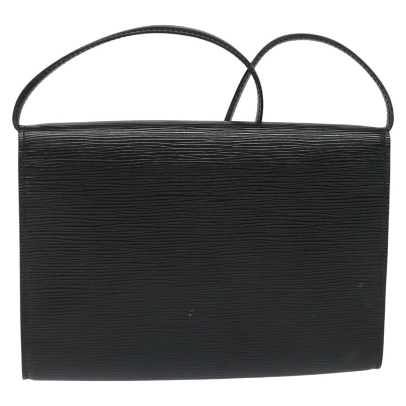 【日本直送】路易威登 Epi Pochette Arche 單肩包 黑色 M52572 LV 正品 110161-1