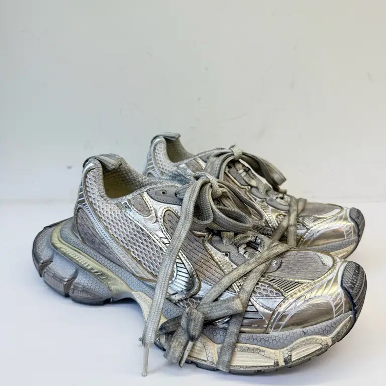 Balenciaga 白銀色髒髒鞋 球鞋-6