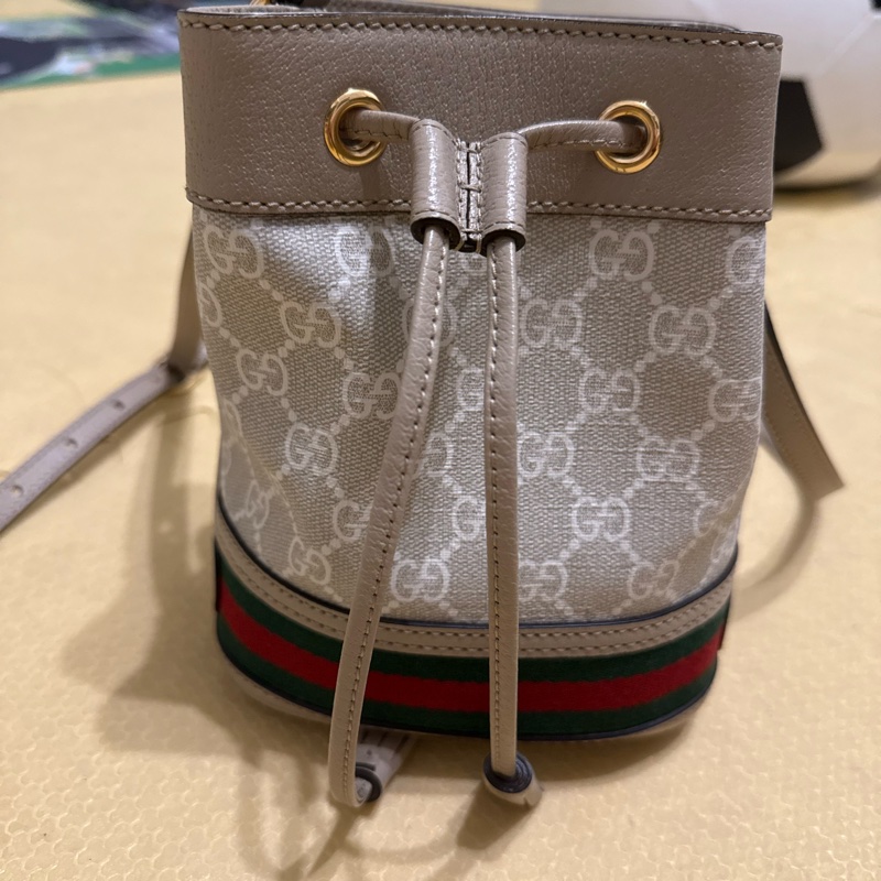 Gucci老花水桶包（小）-5