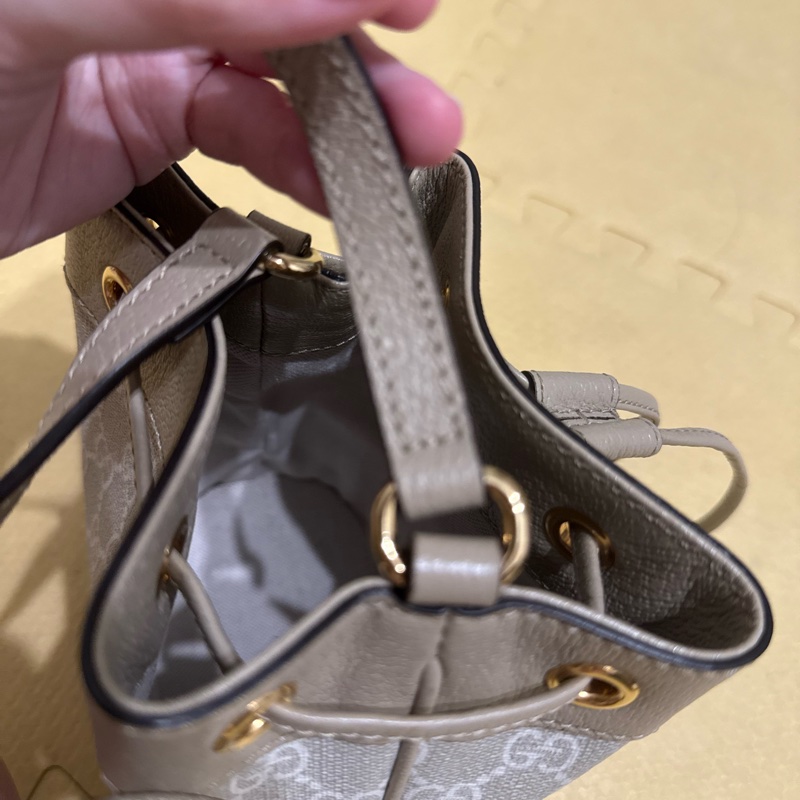 Gucci老花水桶包（小）-10
