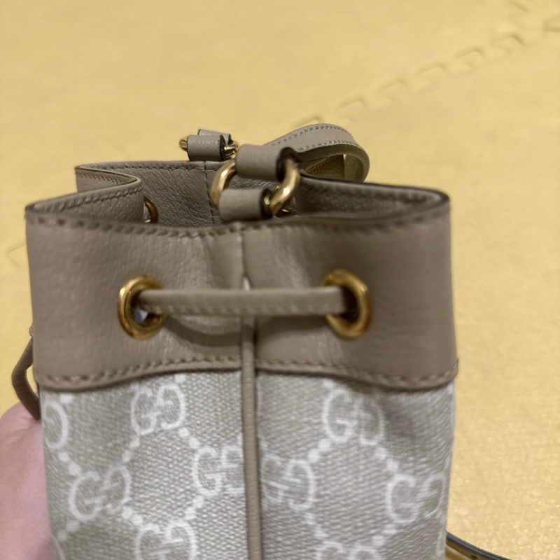 Gucci老花水桶包（小）-13