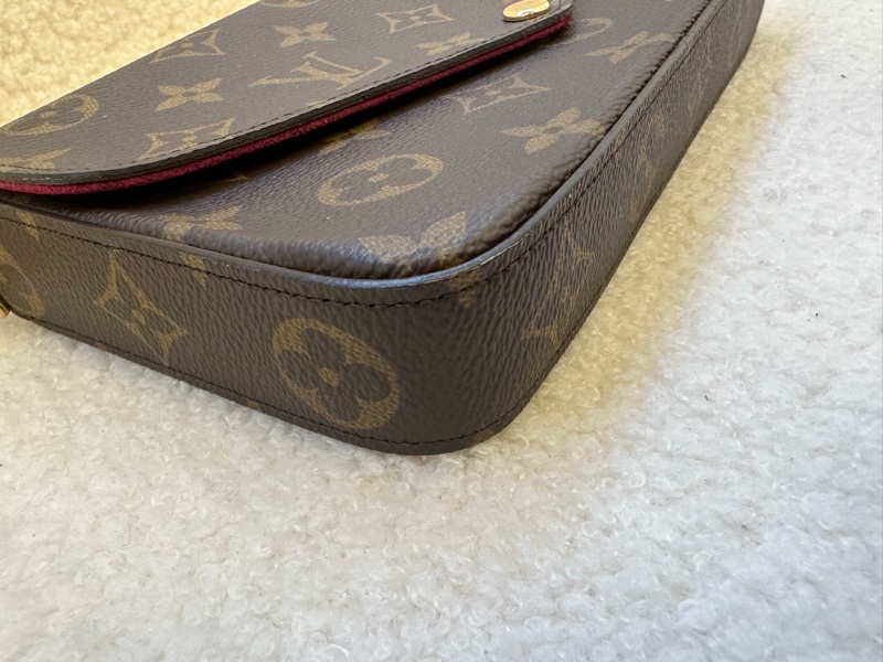 LV 老花三合一鏈條包新款芯片自重輕又實用-2