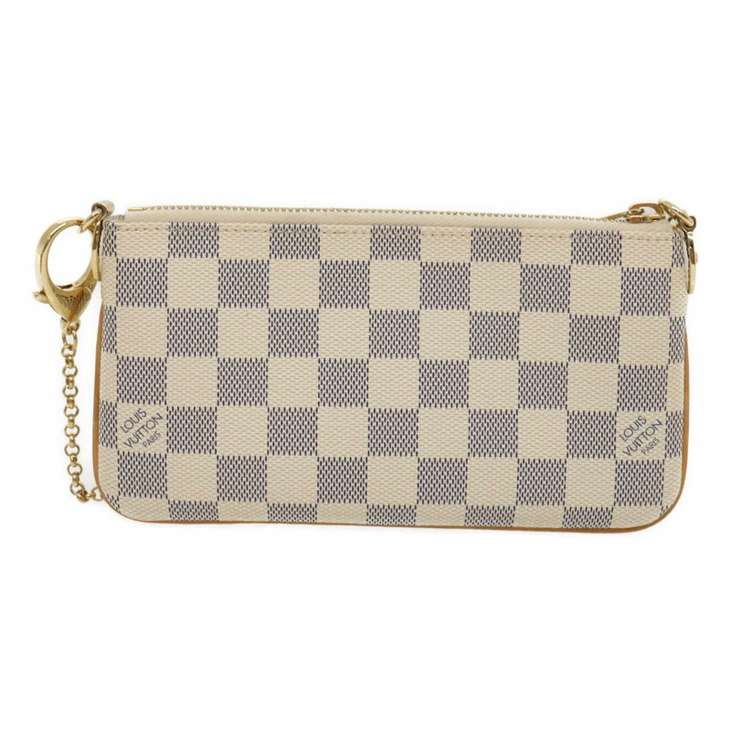 【日本直送】路易威登 Damier Azur Pochette Mira 中型配件袋 N60027 LV am478bSA-1