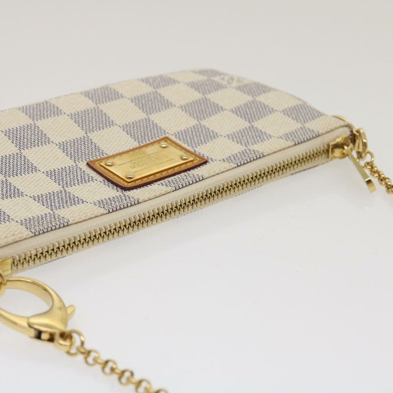 【日本直送】路易威登 Damier Azur Pochette Mira 中型配件袋 N60027 LV am478bSA-4