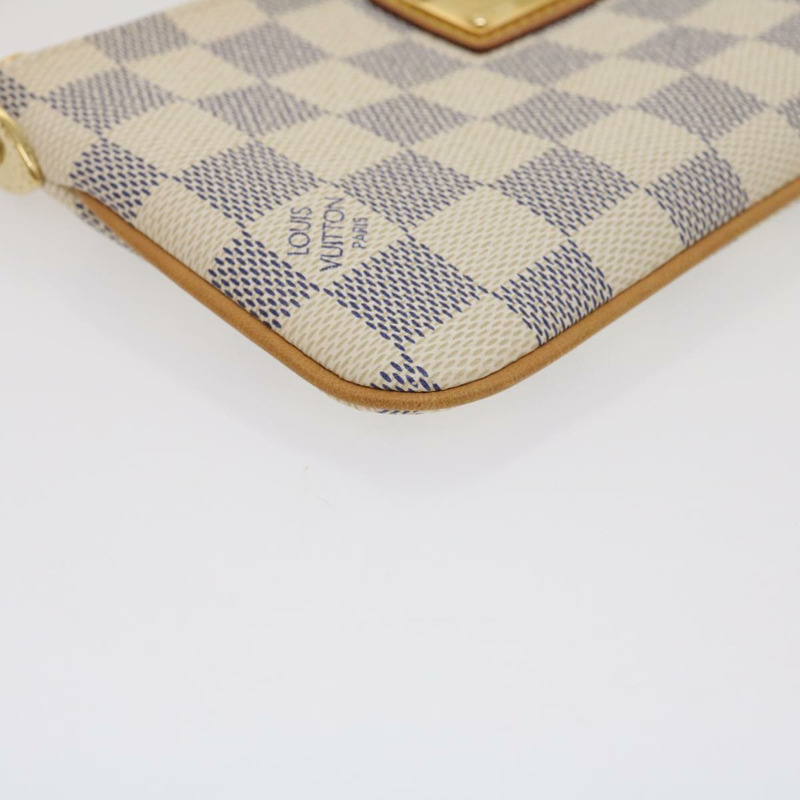 【日本直送】路易威登 Damier Azur Pochette Mira 中型配件袋 N60027 LV am478bSA-14