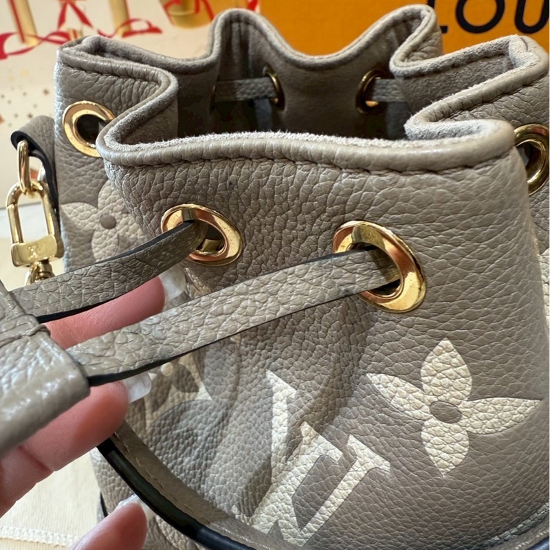 LV nano noe大象灰👜甜妹天菜💕-2