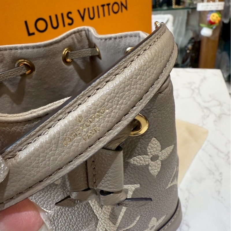 LV nano noe大象灰👜甜妹天菜💕-3