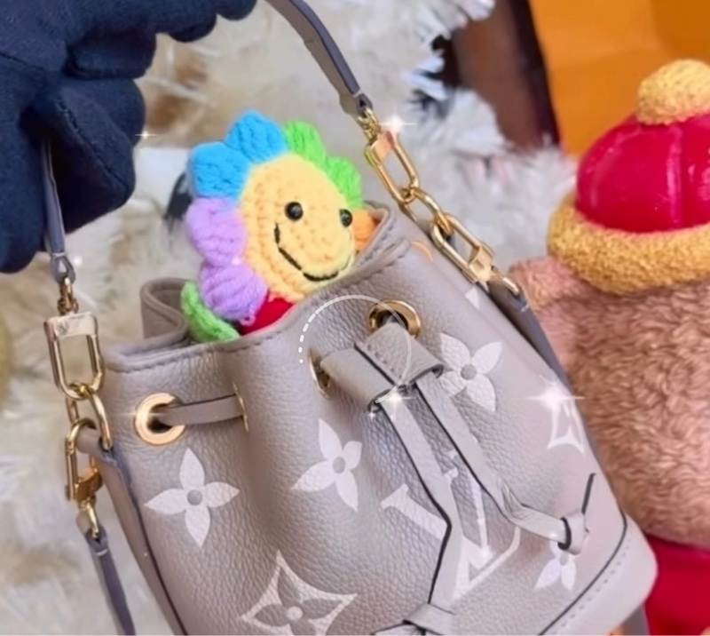 LV nano noe大象灰👜甜妹天菜💕-6