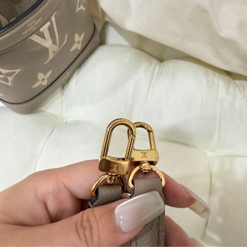 LV nano noe大象灰👜甜妹天菜💕-15