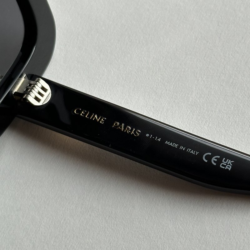 ˗ˏˋ 大臉收割機 º· 𓈒꙳ ˖ Celine 4S304 Triomphe 13 黑框 凱旋門 墨鏡 太陽眼鏡-4