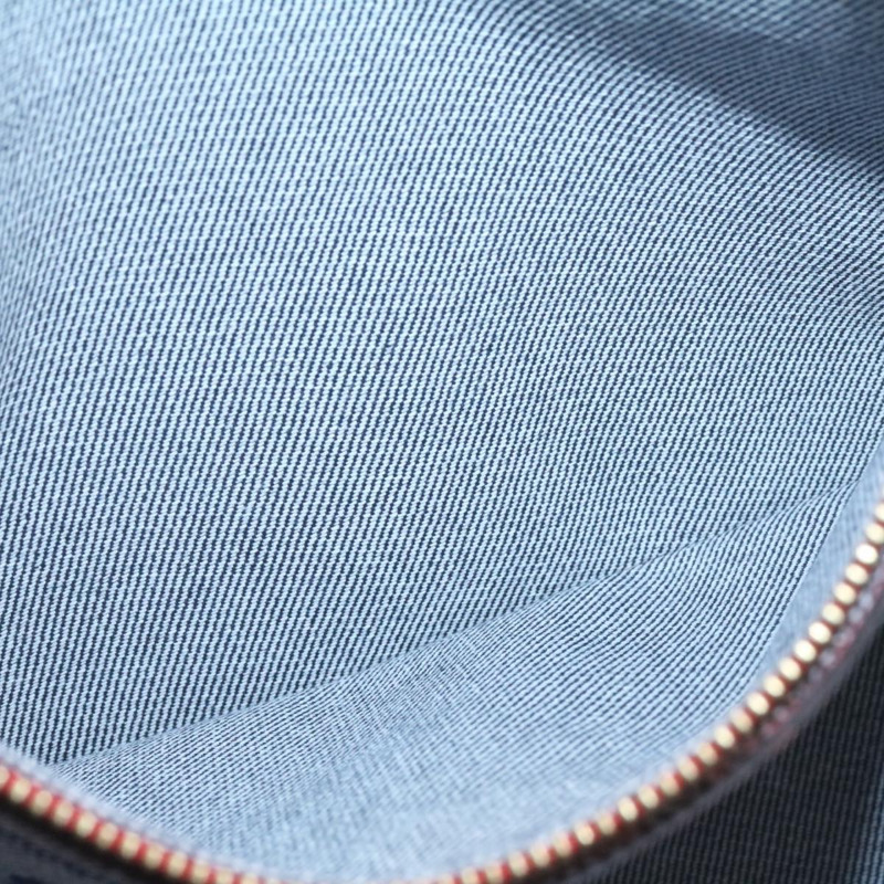【日本直送】路易威登 Monogram Denim Neverfull MM 手提包 藍色 M44981 LV Auth 22325S-19