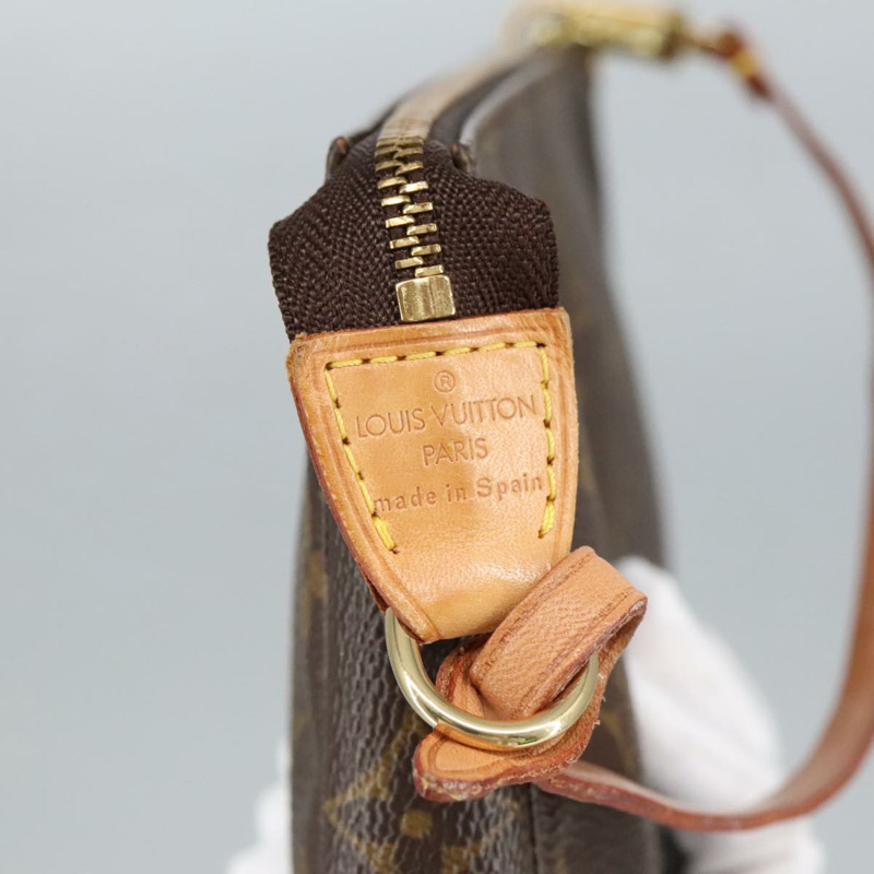 【日本直送】路易威登 Monogram 手拿包配件袋 M51980 LV 正品 99830-13
