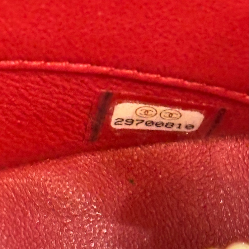 CHANEL TRENDY CC 櫻桃紅色羊皮 金鍊 相機包化妝箱肩背包斜背包手提包-25