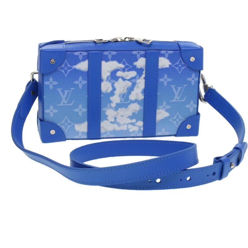 【日本直送】路易威登 Monogram Clouds 軟皮皮夾單肩包 M45432 正品 43567S-0