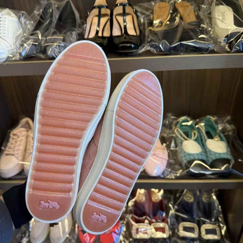 Coach 花朵板鞋全新36.5號-4