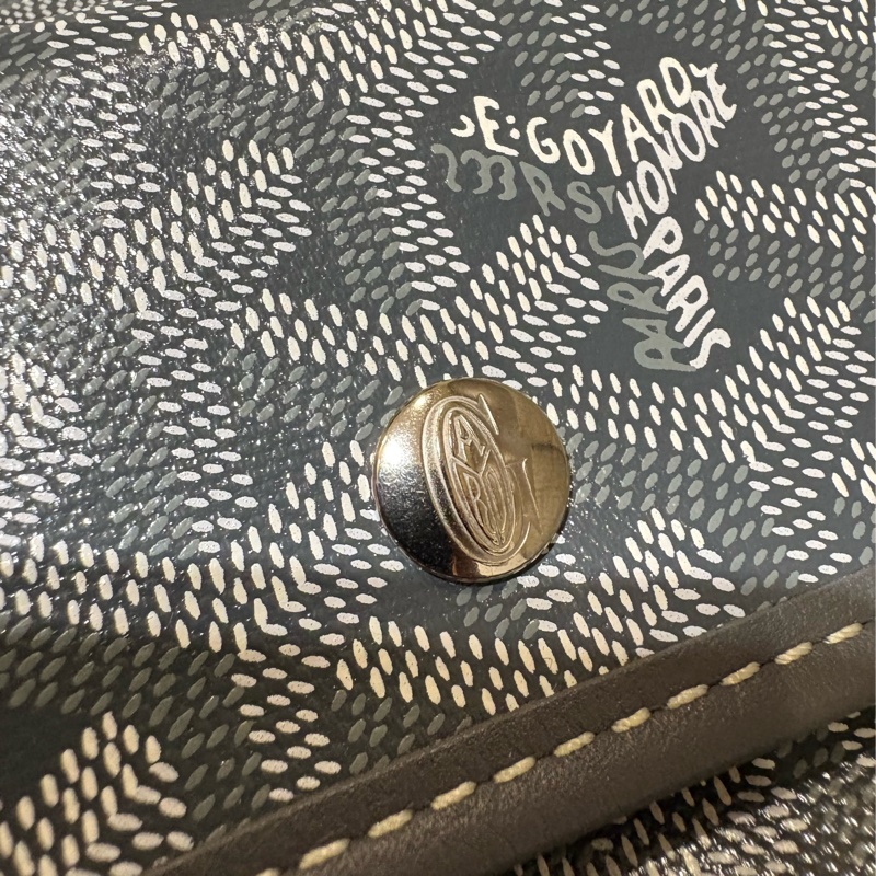 goyard St. Louis 托特包 GM 灰-10
