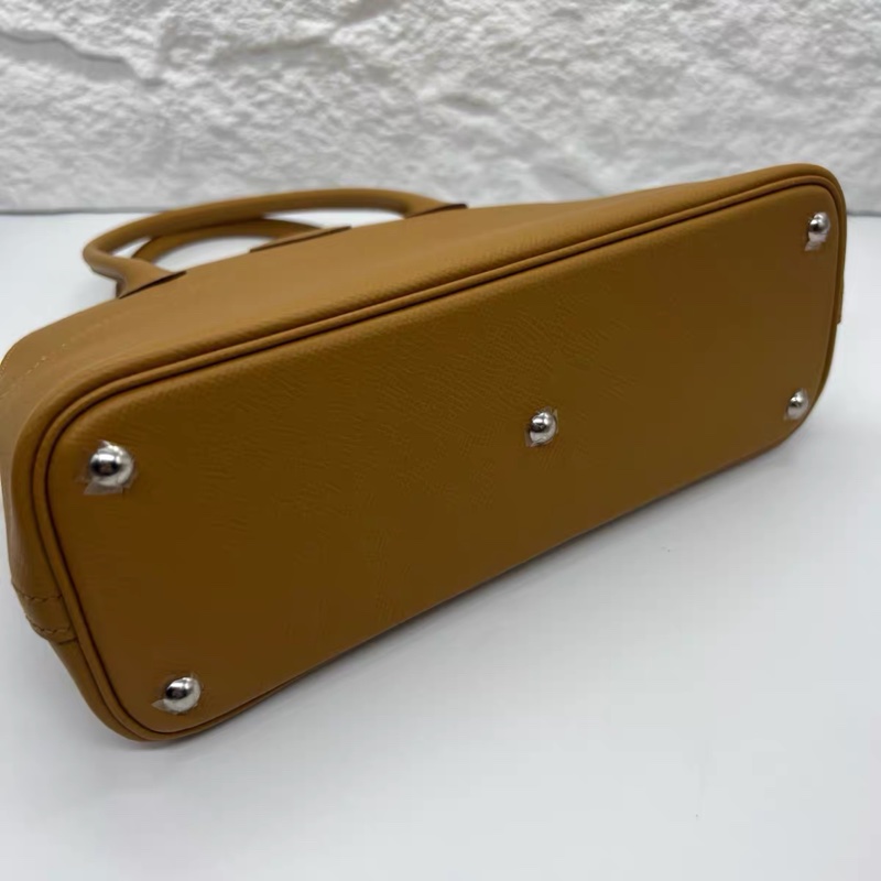 擱置新 愛馬仕/Hermes Bolide27 2s芝麻色 保齡球27 Epsom皮 Stamp:B刻-6