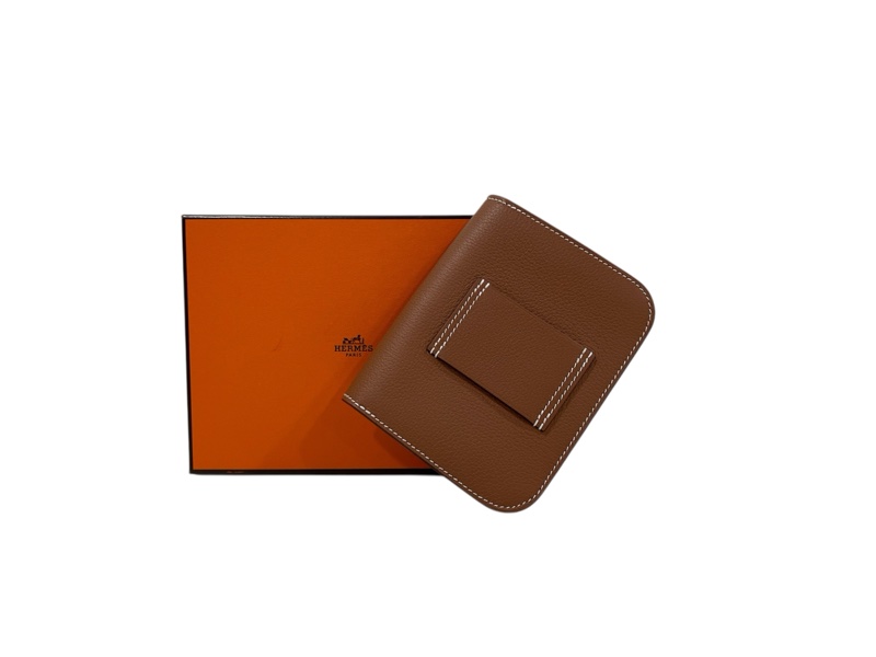 全新Hermès Constance Slim compact CC37 gold-1