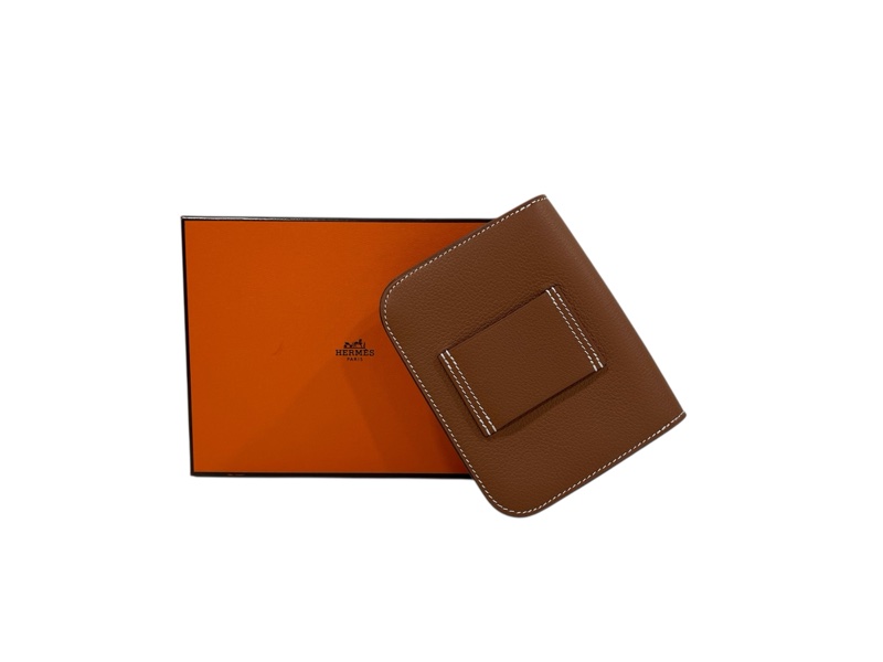 全新Hermès Constance Slim compact CC37 gold-2