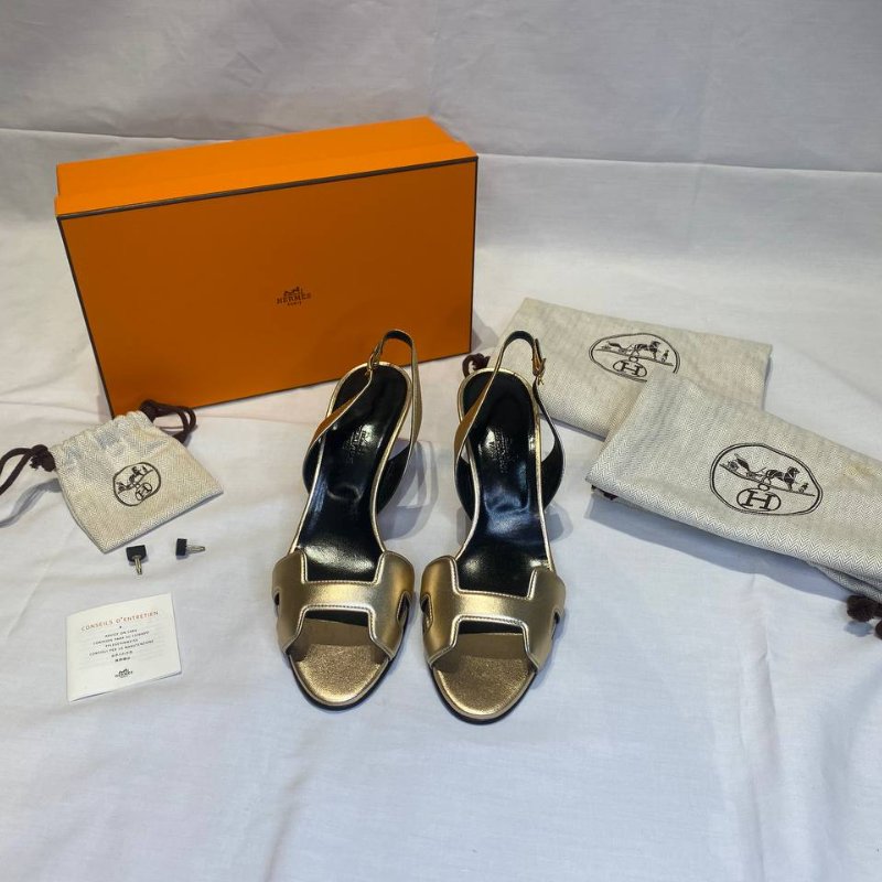 Hermès women's Sandals Size 36.5-4