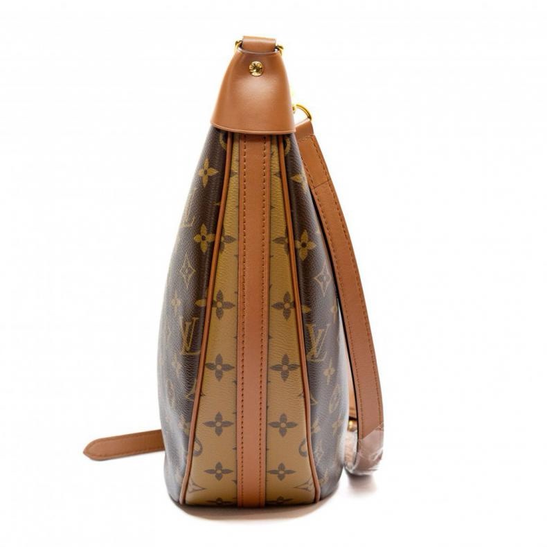 LOUIS VUITTON(路易威登) Loop Hobo 大豌豆月亮包 老花 PVC-1