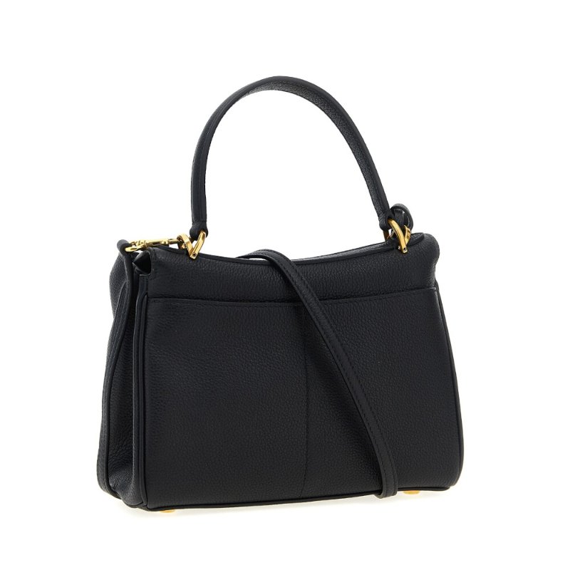 【Balenciaga 巴黎世家】Rodeo Mini 迷你 荔枝牛皮 手提包 斜背包 肩背包 金扣 黑色-3