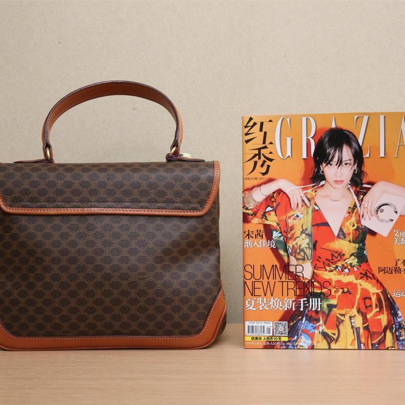 CELINE(思琳) 中古 Kelly手提包 老花-2