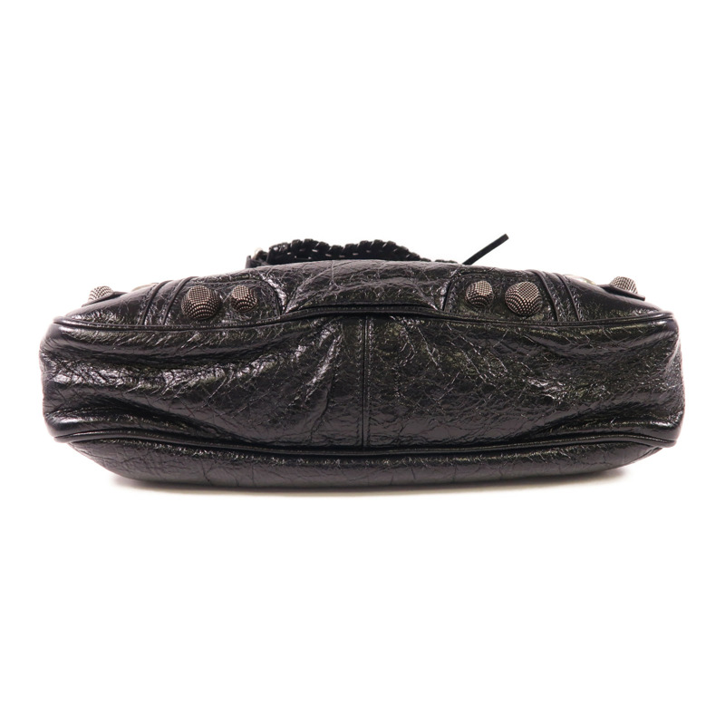 BALENCIAGA 牛皮皮革Neo Cagole銀扣手挽肩背兩用袋-3