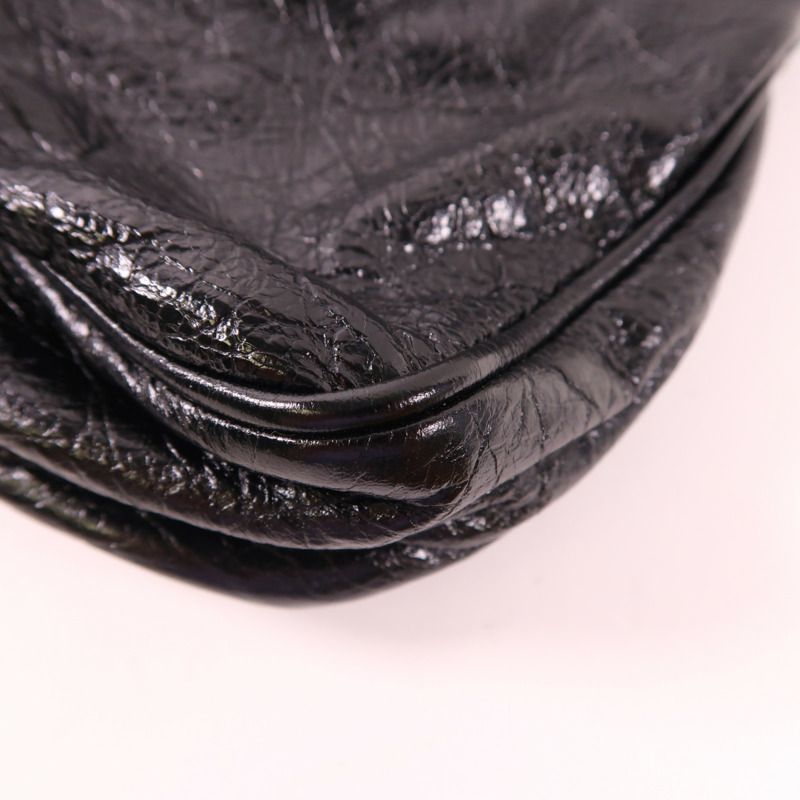 BALENCIAGA 牛皮皮革Neo Cagole銀扣手挽肩背兩用袋-14