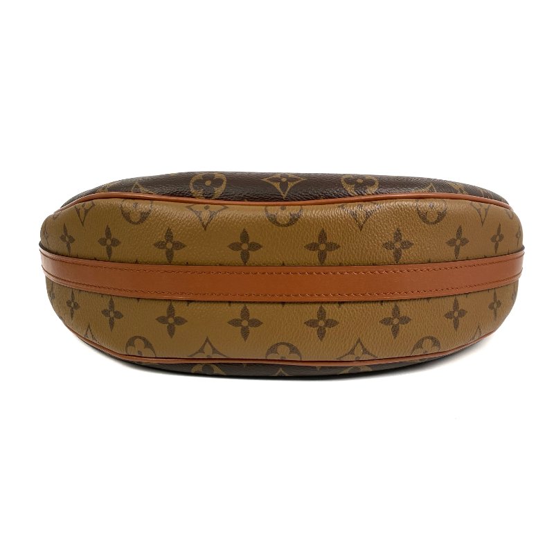 △ Louis Vuitton 路易威登 Loop Hobo Brown Coated Canvas Monogram 2Way Bag M46311 啡色塗層帆布經典花紋兩用袋 M46311 -257010046-5