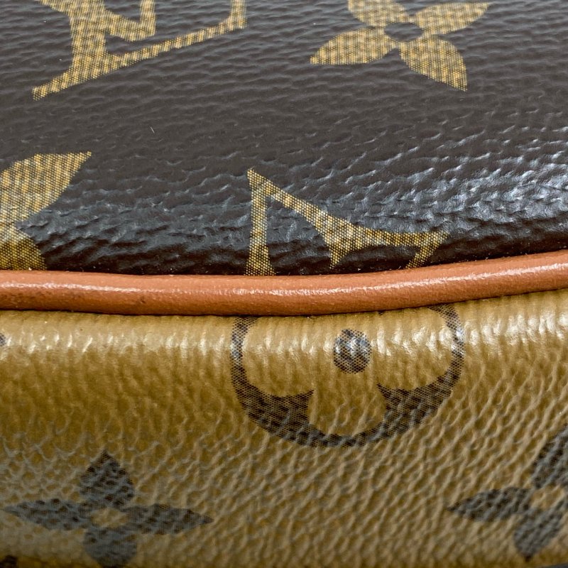 △ Louis Vuitton 路易威登 Loop Hobo Brown Coated Canvas Monogram 2Way Bag M46311 啡色塗層帆布經典花紋兩用袋 M46311 -257010046-9