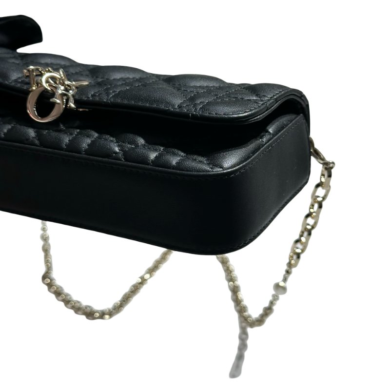 DIOR TALK Lambskin Wallet on chain-2