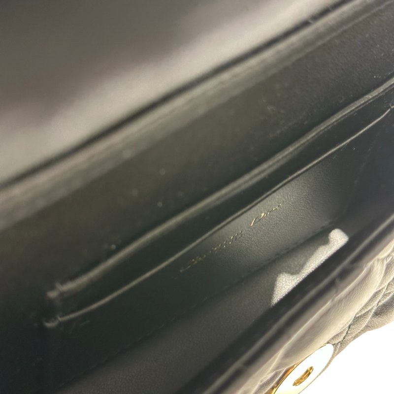 DIOR TALK Lambskin Wallet on chain-3